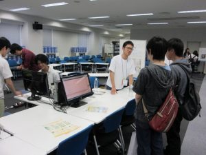 6月のオープンキャンパスで研究紹介をしました