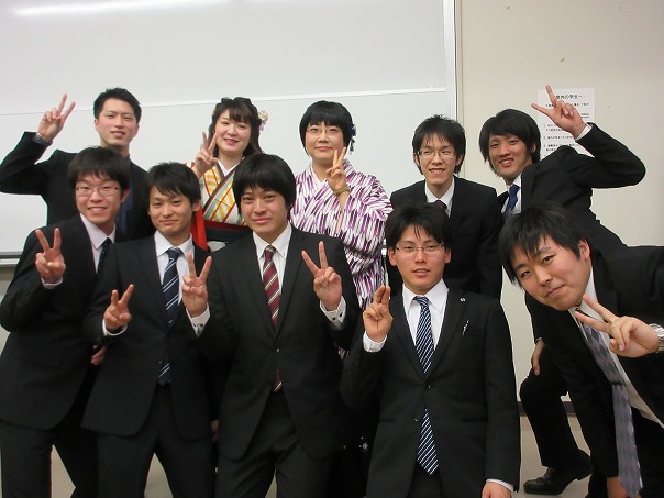卒業式が行われました