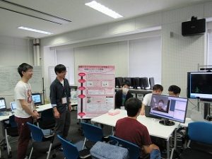6月のオープンキャンパスで研究室展示をしました