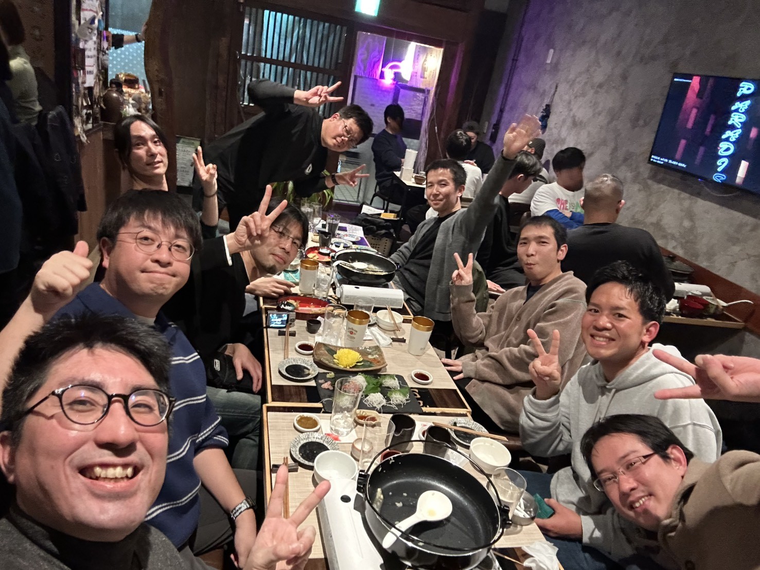 卒業生忘年会を開催しました